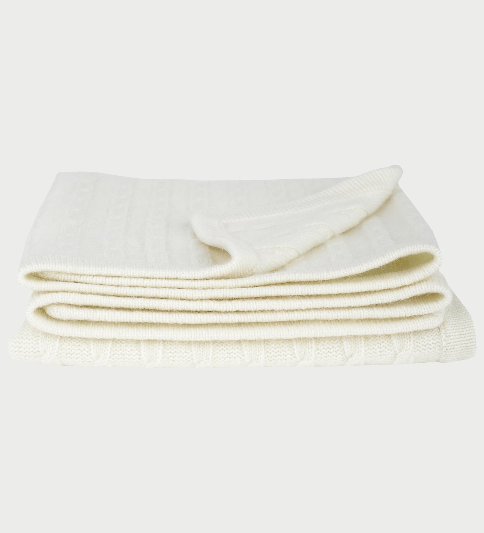 Baby Unisex - Peyton Classic Cable Knit Cashmere Blanket