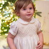 Baby Girl - The Crystal Dress – A Hand-Embroidered Silk Treasure