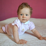 Baby Girl - Denise 100% Pima Cotton Romper