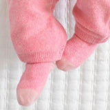 Baby Girl - Drew 100% Cashmere Colour Detail Socks