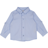 Baby Boy - Davide Classic Collar Shirt in Blue Liberty Cotton
