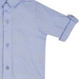 Baby Boy - Davide Classic Collar Shirt in Blue Liberty Cotton