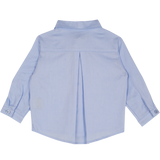 Baby Boy - Davide Classic Collar Shirt in Blue Liberty Cotton