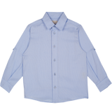 Boy - Davide Classic Collar Shirt in Blue Liberty Cotton