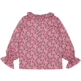 Girl - Callie 100% Cotton Blouse with Pleats in Floral Prints