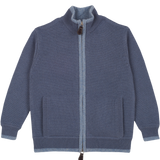 Boy - Jorge 100% Cashmere High Neck Cardigan