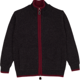 Boy - Jorge 100% Cashmere High Neck Cardigan