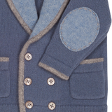 Boy - Nat 100% Cashmere Double Breasted V-Neck Blazer