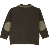 Baby Boy - Moreno Blazer in 100% Cashmere with Contrast Trim and Elbow Patches