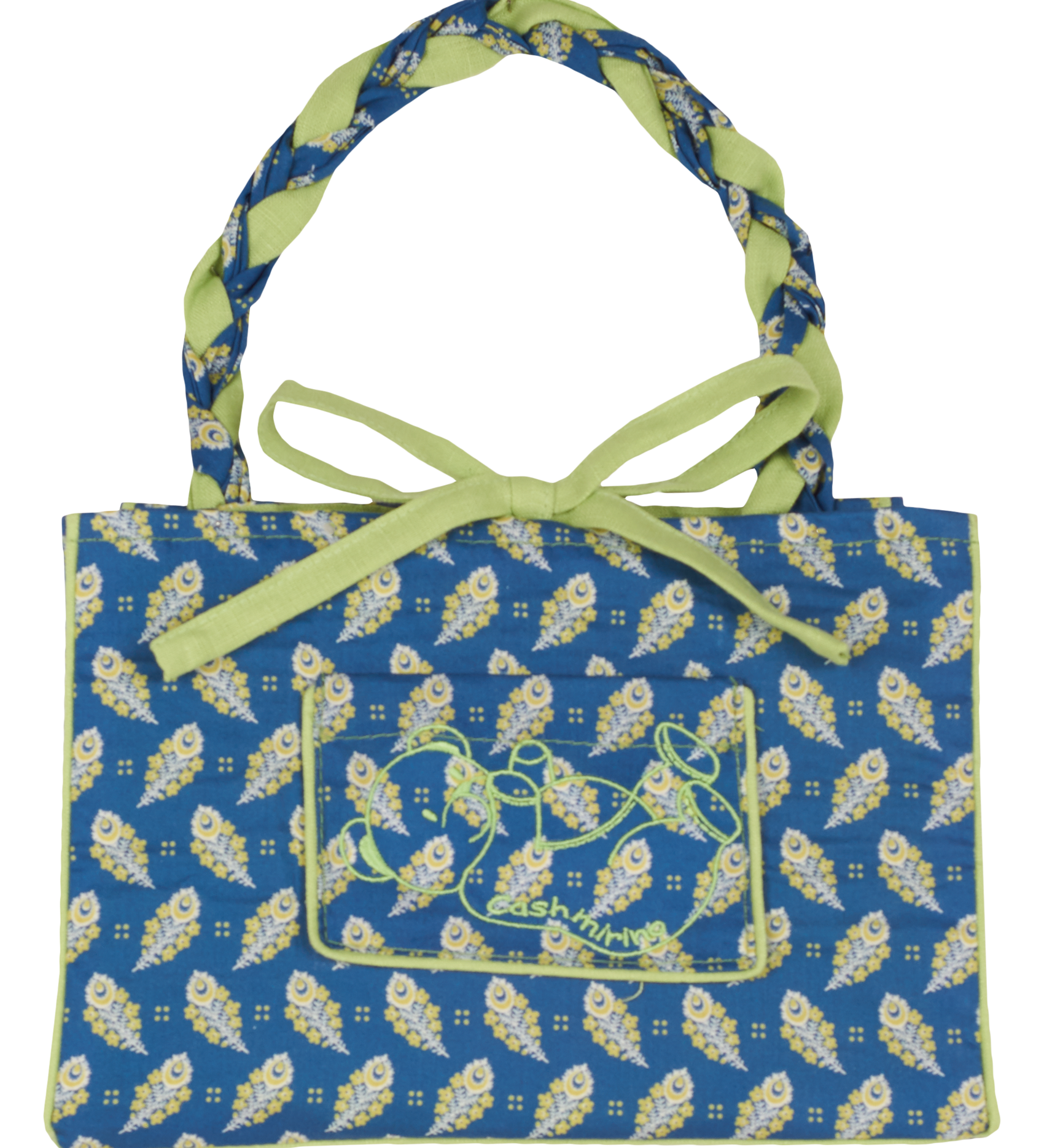 Dolly Mini Tote Bag – Liberty Cotton, Hand-Braided Handles