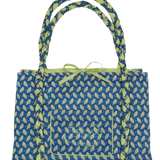 Veronica Tote Bag – Liberty Fabric, Hand-Braided Handles