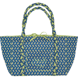 Veronica Tote Bag – Liberty Fabric, Hand-Braided Handles