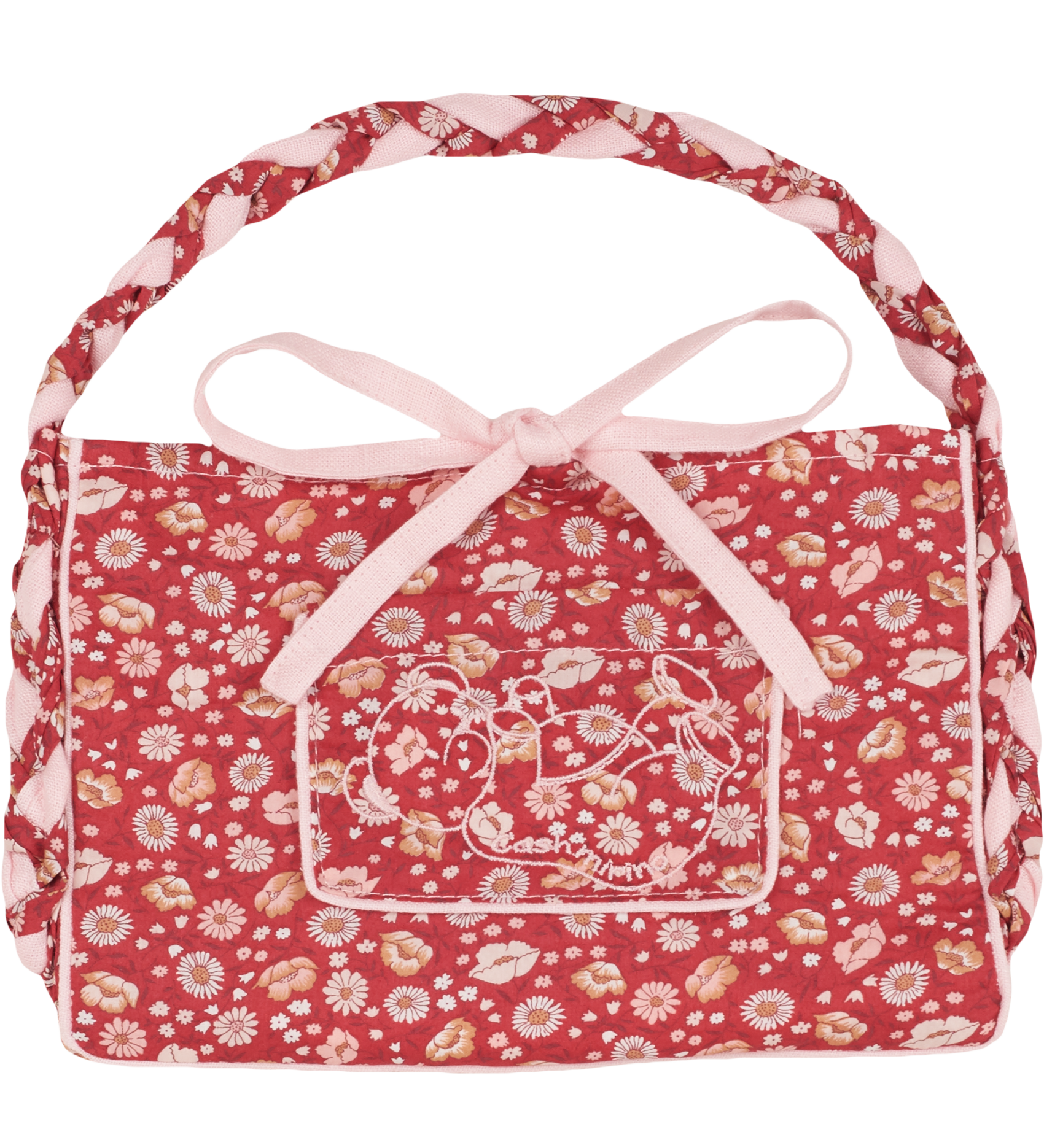 Dolly Mini Tote Bag – Liberty Cotton, Hand-Braided Handles