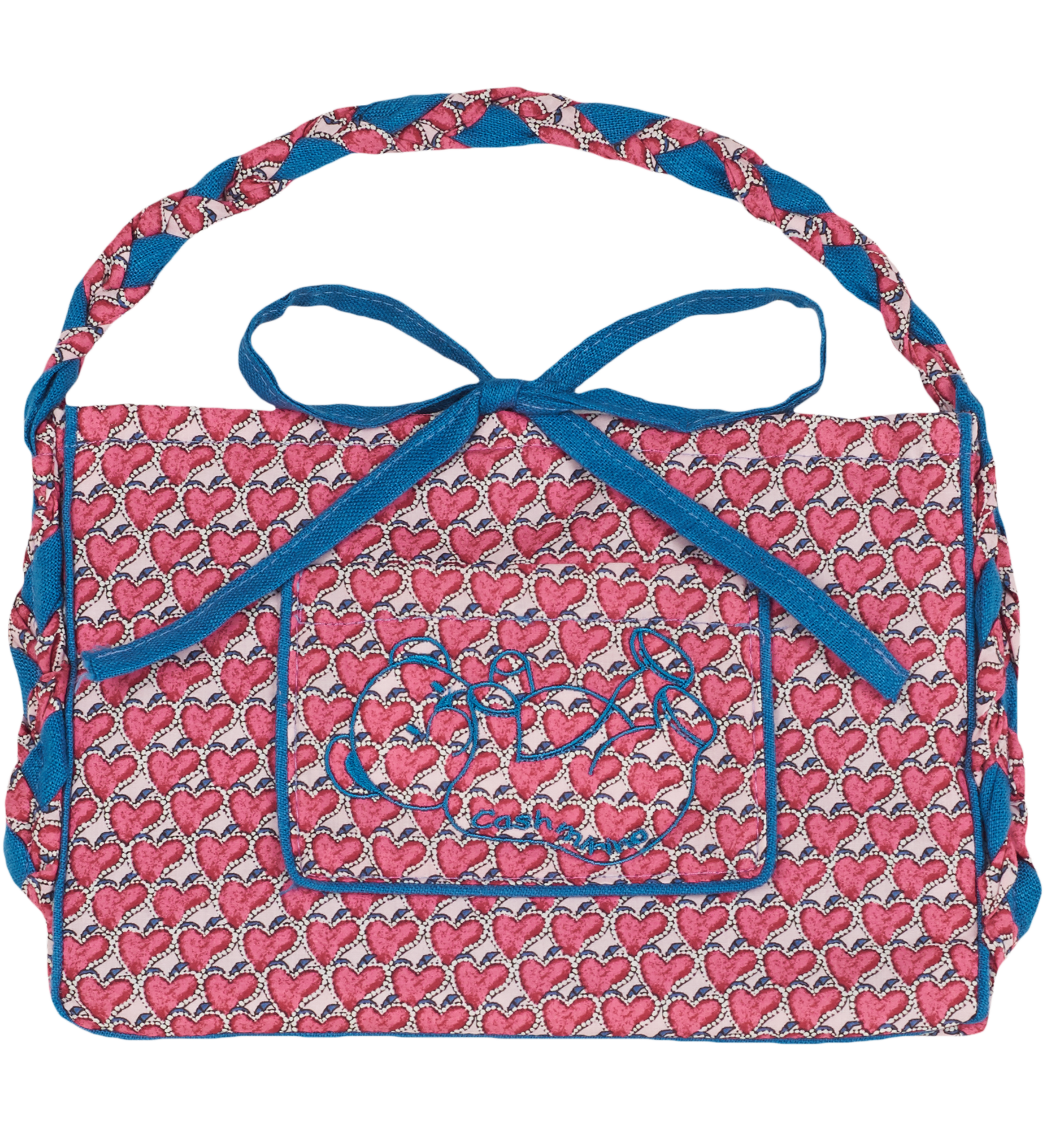 Dolly Mini Tote Bag – Liberty Cotton, Hand-Braided Handles