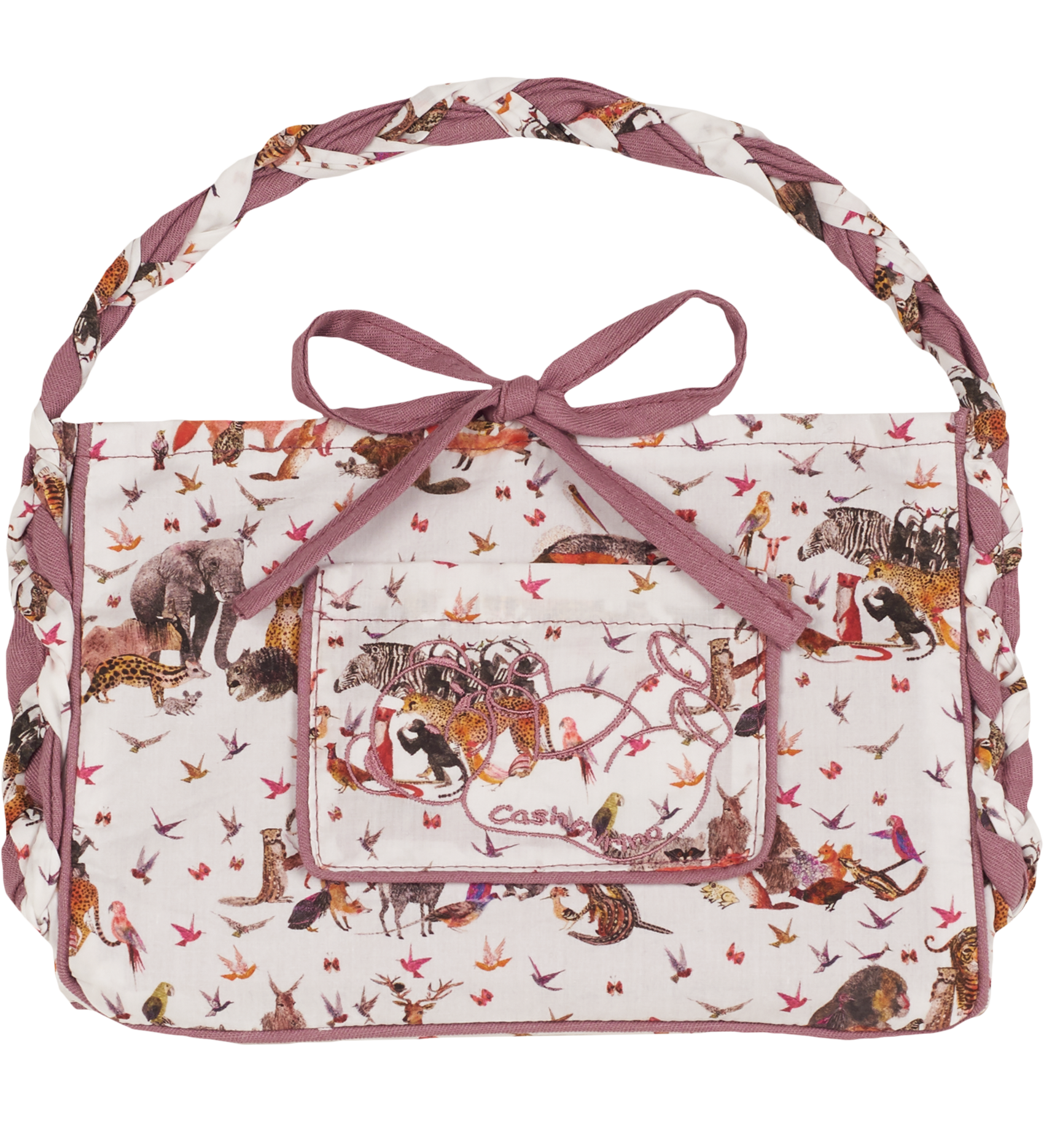 Dolly Mini Tote Bag – Liberty Cotton, Hand-Braided Handles