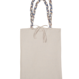 Polly Reversible Cotton Bag – Liberty Print, Hand-Braided Handles