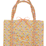 Veronica Tote Bag – Liberty Fabric, Hand-Braided Handles