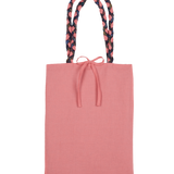 Polly Reversible Cotton Bag – Liberty Print, Hand-Braided Handles