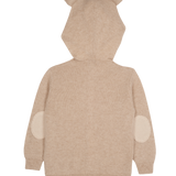 Unisex - Teddy 100% Cashmere Cardigan Hoodie