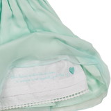 Girl - Rosina Hand-Embroidered Silk Chiffon Dress