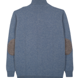 Mens - Raymond 100% Cashmere High Neck Cardigan