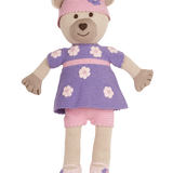 Girl - Sofi Handmade Bear Toy with Removable Hand Embroidered Outfit