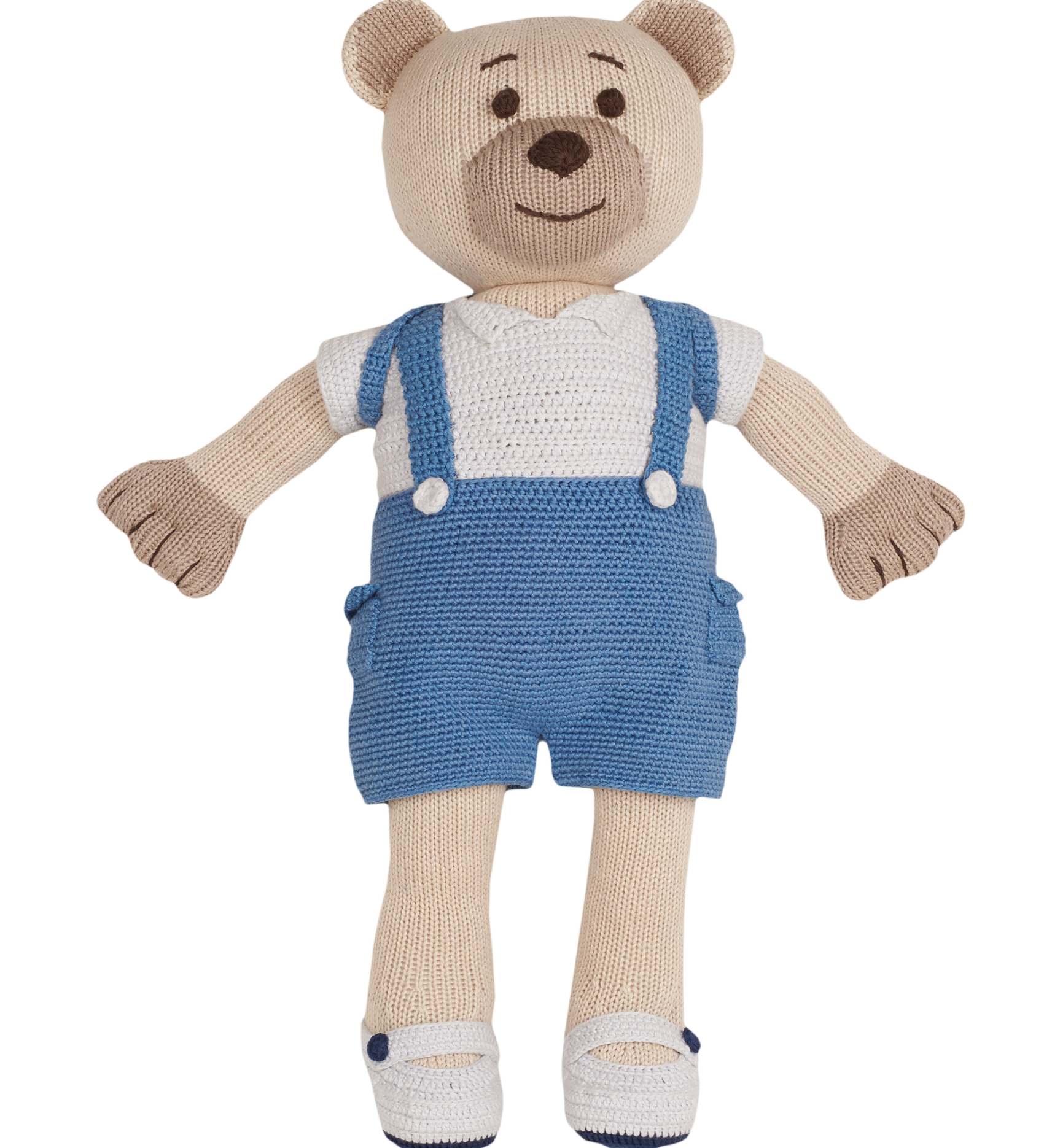 Boy - Nico Handmade Bear with Hand-Embroidered Outfit