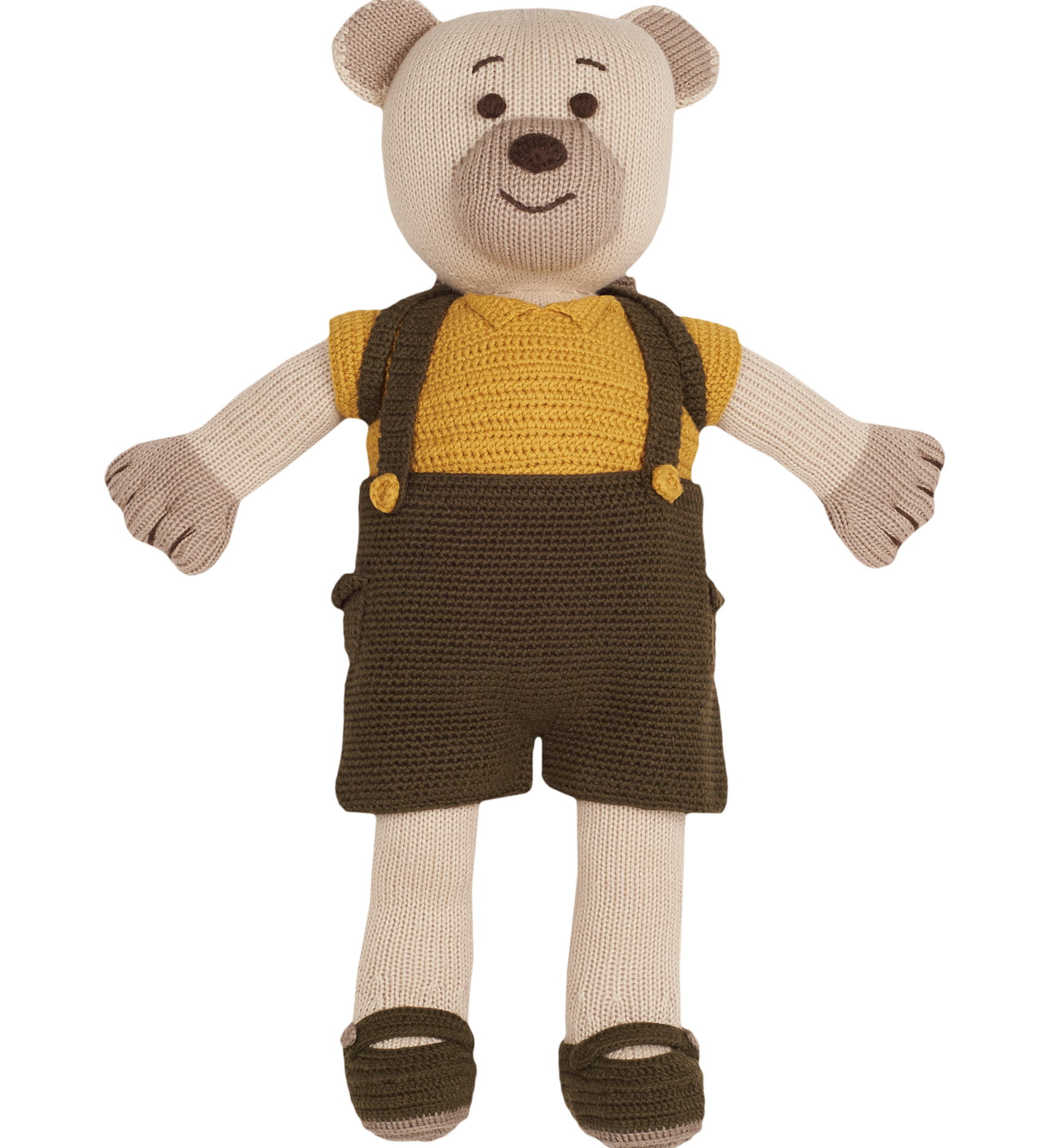 Boy - Nico Handmade Bear with Hand-Embroidered Outfit