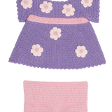 Girl - Sofi Handmade Bear Toy with Removable Hand Embroidered Outfit