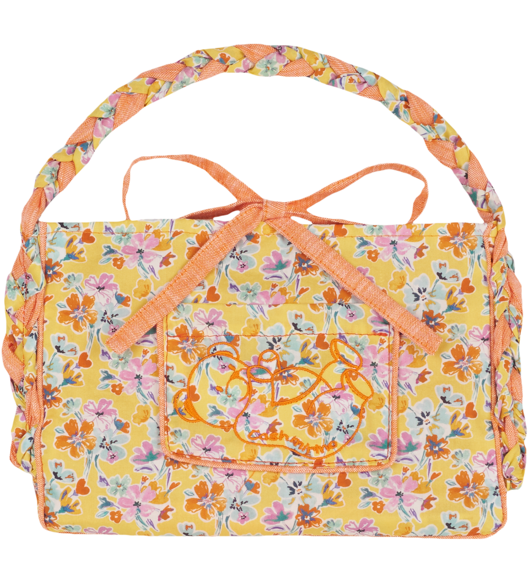 Dolly Mini Tote Bag – Liberty Cotton, Hand-Braided Handles