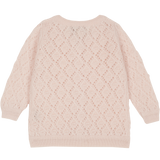 Baby Girl - Esme 100% Cashmere Cardigan with Diamond Pattern