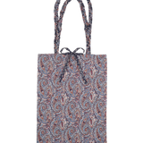 Polly Reversible Cotton Bag – Liberty Print, Hand-Braided Handles
