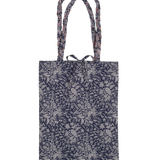 Polly Reversible Cotton Bag – Liberty Print, Hand-Braided Handles