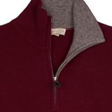 Men - Sebastian 100% Premium Cashmere High Neck Jumper