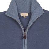Men - Jorge 100% Premium Cashmere High Neck Cardigan