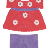 Girl - Sofi Handmade Bear Toy with Removable Hand Embroidered Outfit