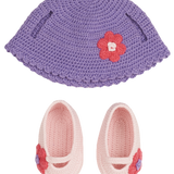 Girl - Sofi Handmade Bear Toy with Removable Hand Embroidered Outfit