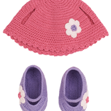 Girl - Sofi Handmade Bear Toy with Removable Hand Embroidered Outfit