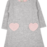 Girl - Maya 100% Cashmere Knee Length Dress