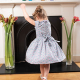 Girl - Gaia Liberty Print Dress with Hand Embroidery