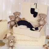 Baby Boy - Tay Cashmere Hat, Mittens & Socks Gift Set