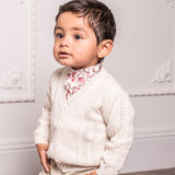 Baby Boy - Hudson 100% Royal Alpaca Cardigan
