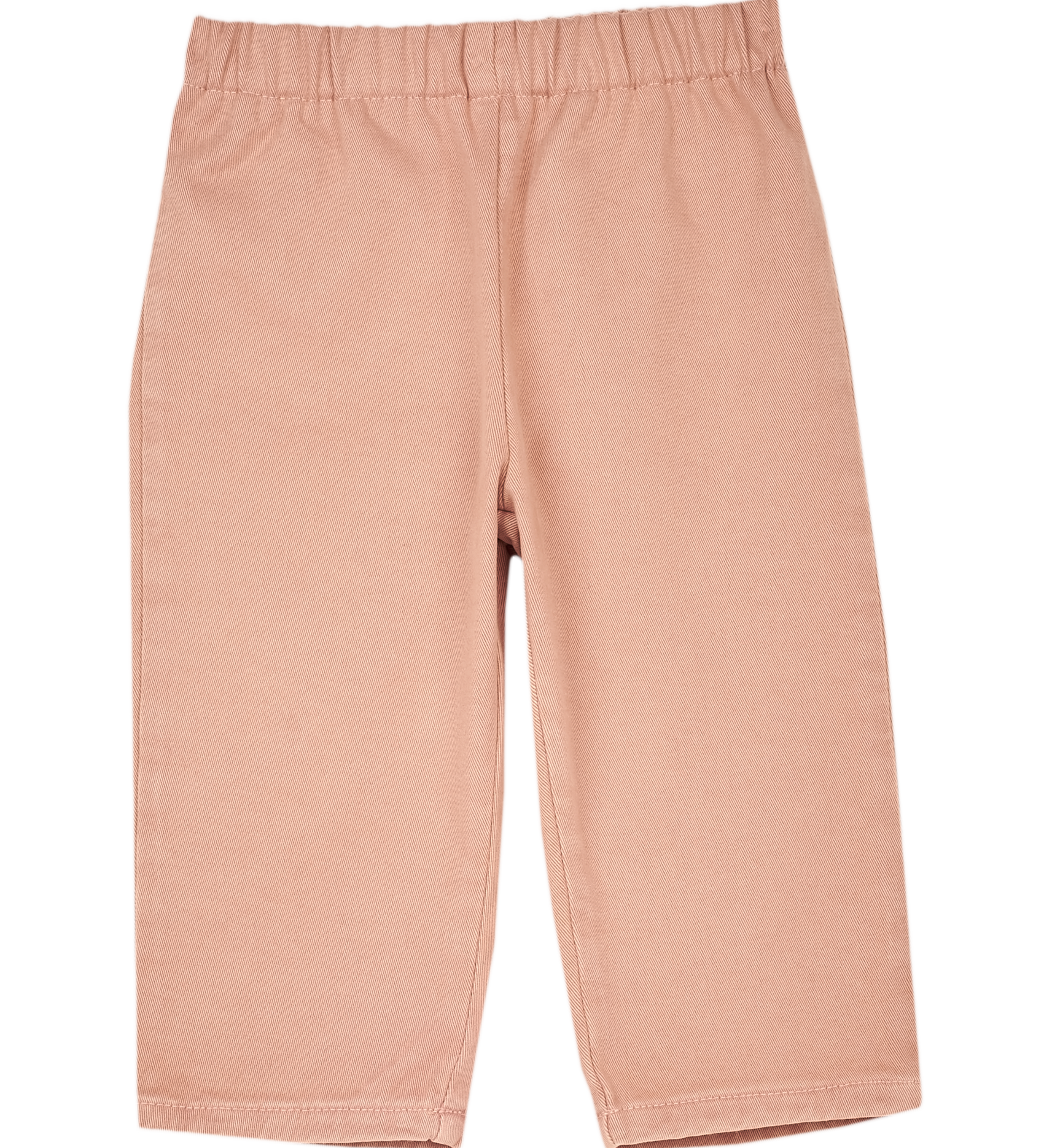 Baby Girl - Kelly Lightweight Cotton Pull-On Trousers with Heart Back Pocket