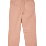 Girl - Kelly Lightweight Cotton Pull-On Trousers with Heart Back Pocket