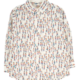 Boy - Oliver 100% Cotton Classic Collar Shirt with Playtime Prints