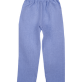 Girl - Daphne 100% Linen Pull-On Trousers With Heart Back Pocket