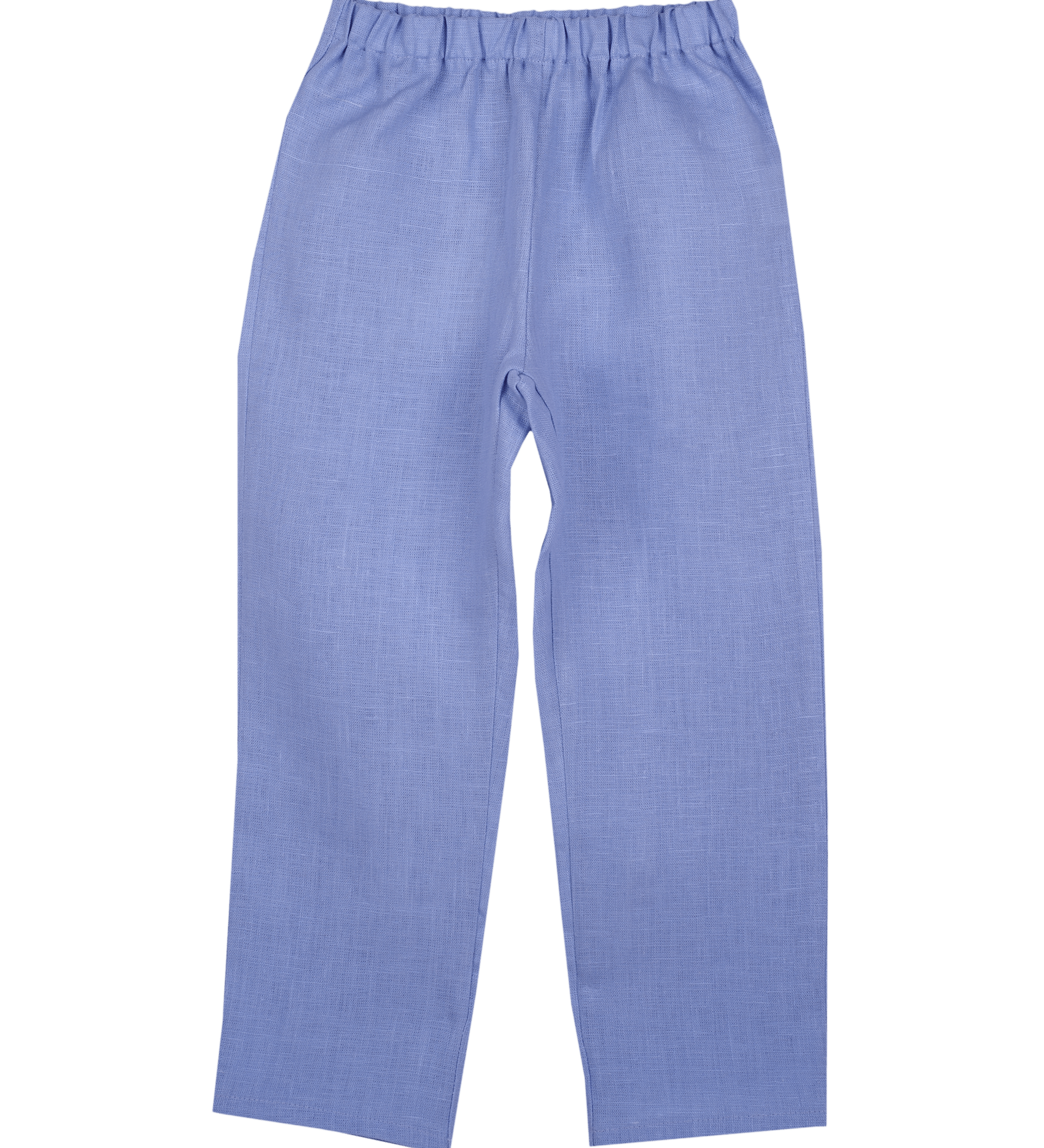 Girl - Daphne 100% Linen Pull-On Trousers With Heart Back Pocket
