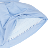 Baby Girl - Moon Blue Linen Set with Matching Bloomers