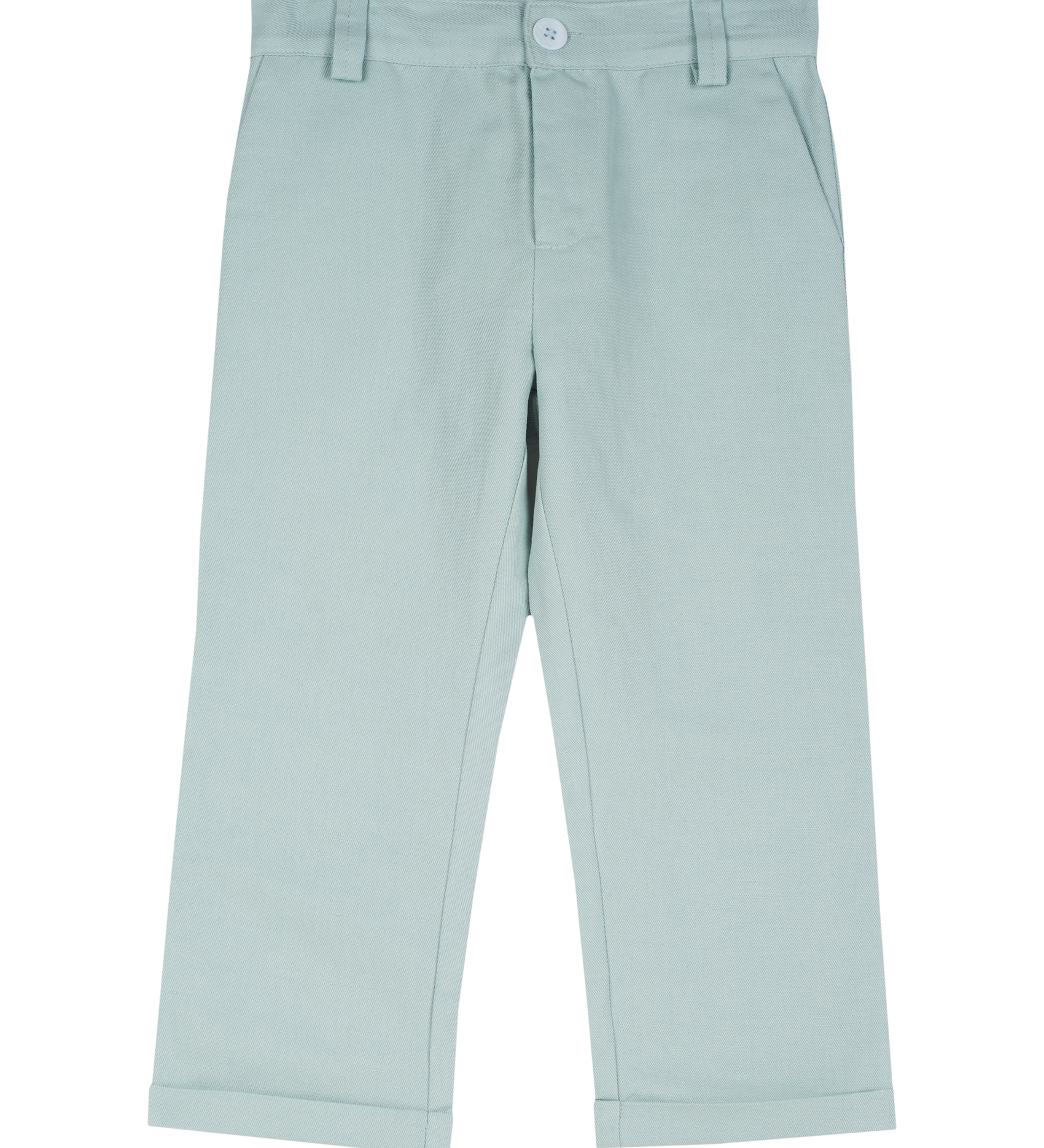Boy - Robbie Cotton-Linen Blend Turn-Up Trousers