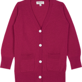 Girl - Piper Long Cashmere Cardigan